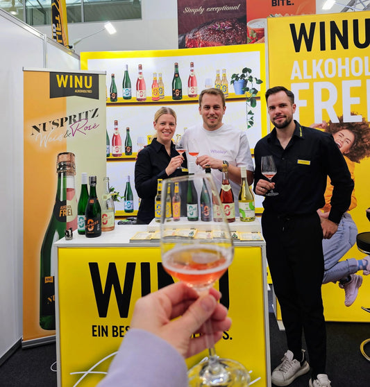 Anuga Messe mit WINU Alkoholfrei und Wholey