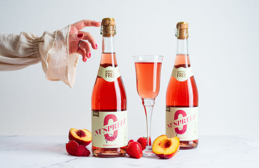 Alkoholfreier rosé Sekt von WINU