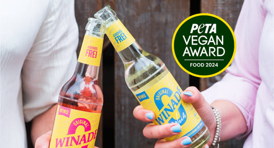 PETA VEGAN AWARD 2024: Unsere Winaden gewinnen in der Kategorie „Bester veganer Wein“